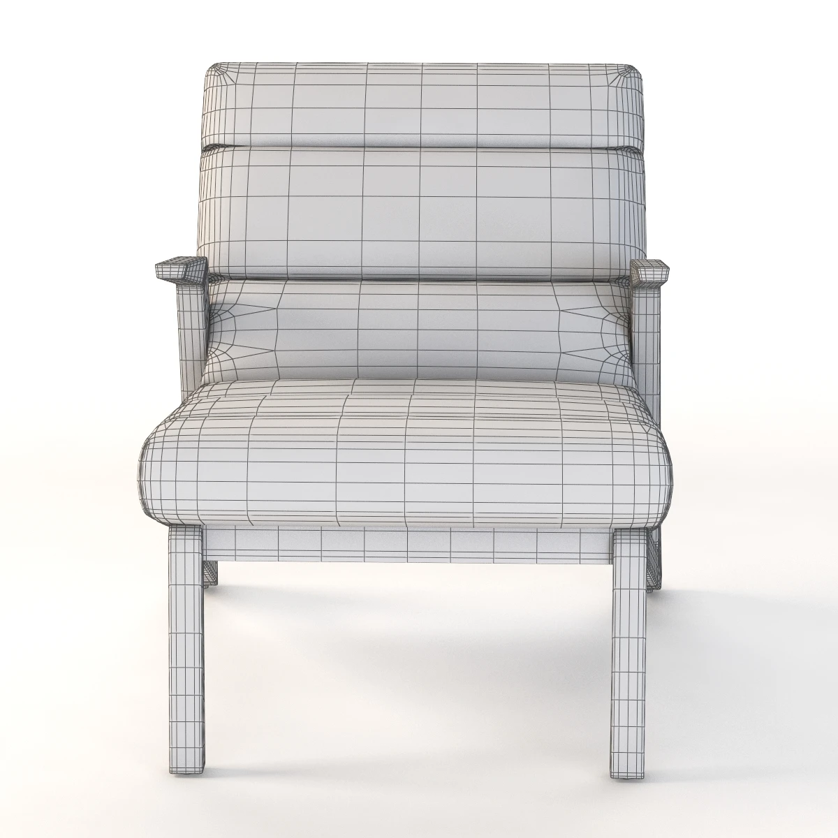 580 Rolf Benz Armchair 3D Model_012
