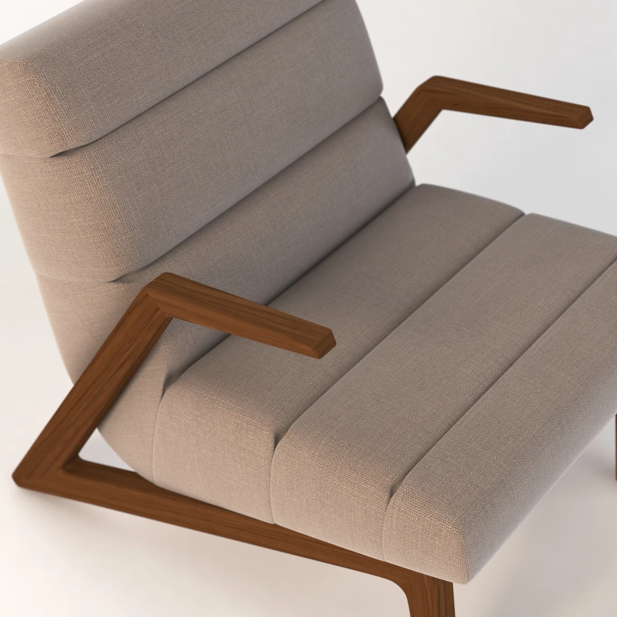 580 Rolf Benz Armchair 3D Model_010