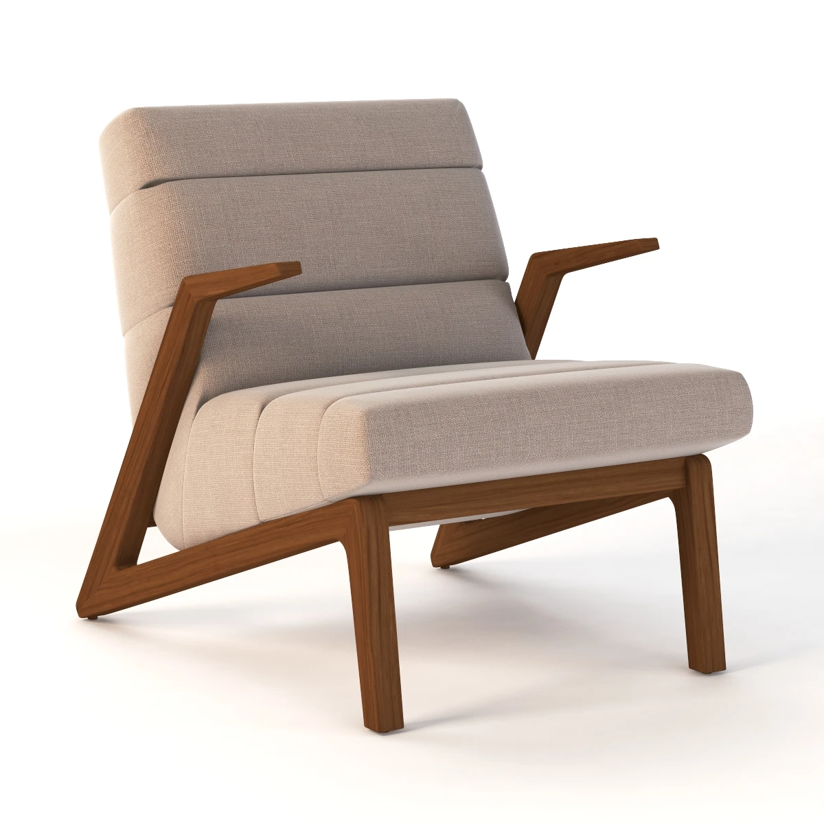 580 Rolf Benz Armchair 3D Model_01