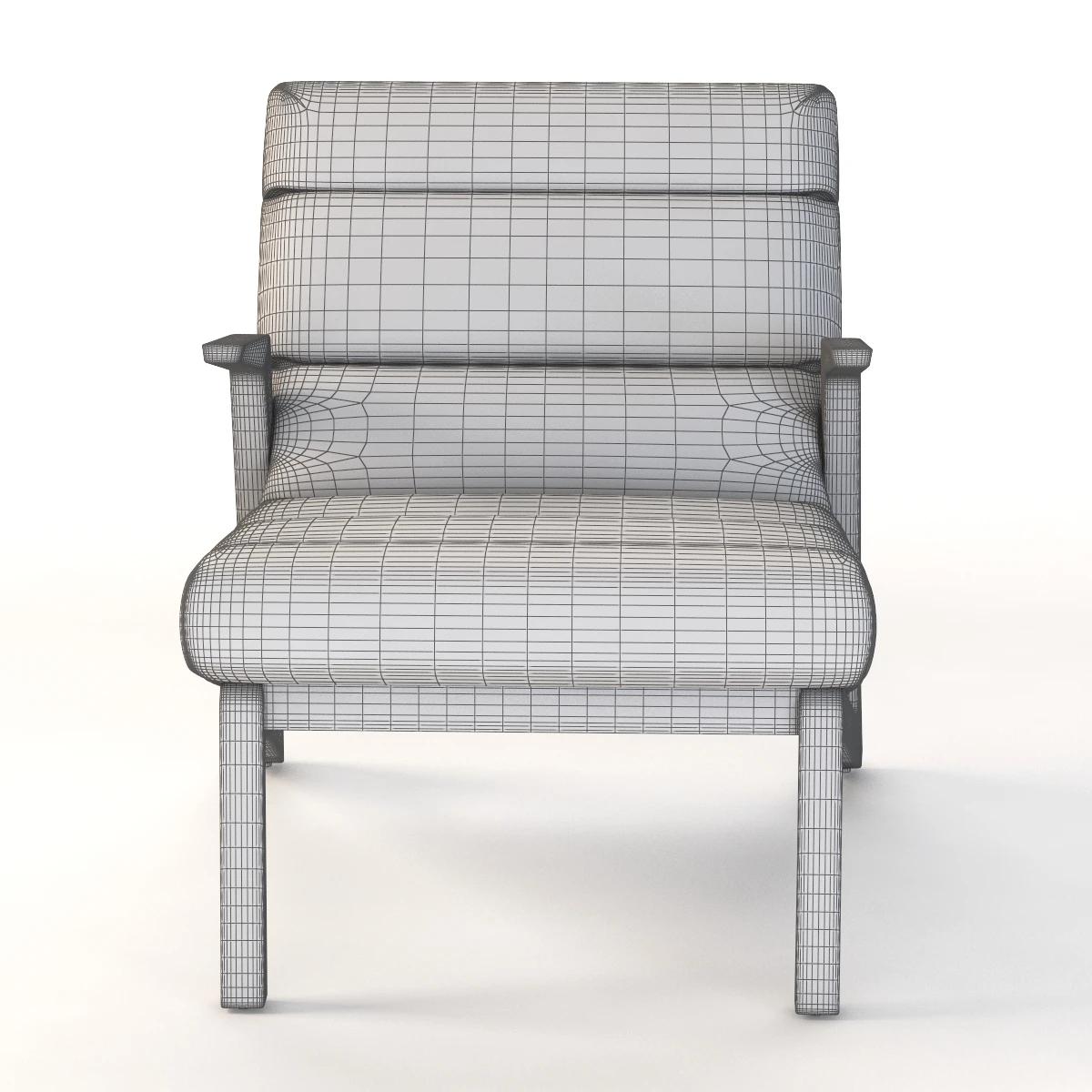 580 Rolf Benz Armchair 3D Model_011