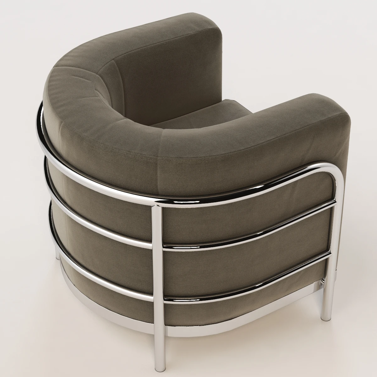 1030 Onda Zanotta Armchair 3D Model_05