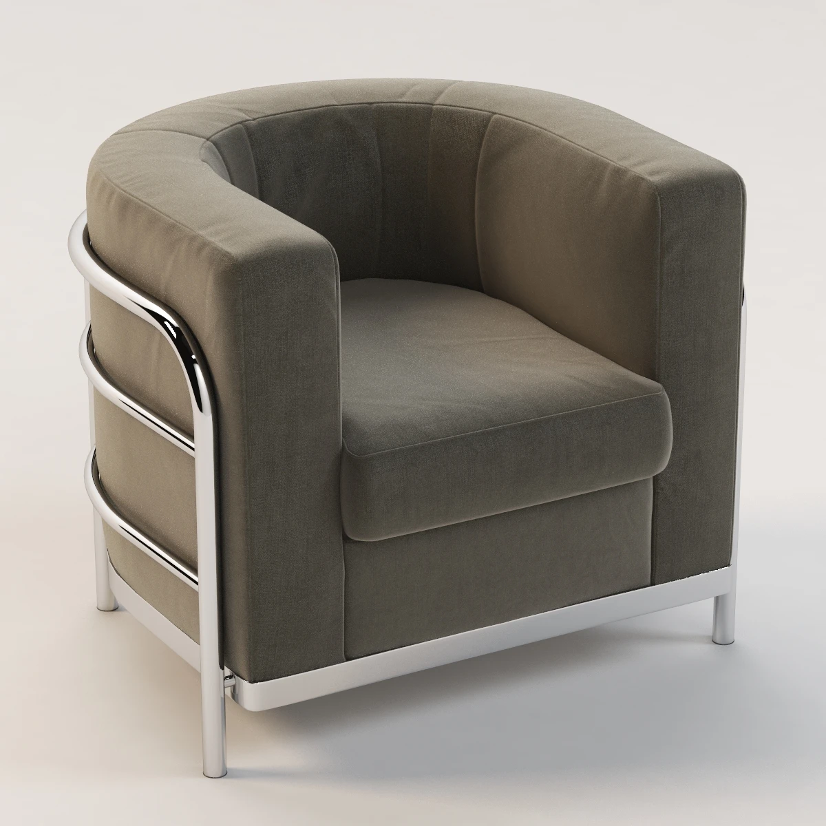 1030 Onda Zanotta Armchair 3D Model_01
