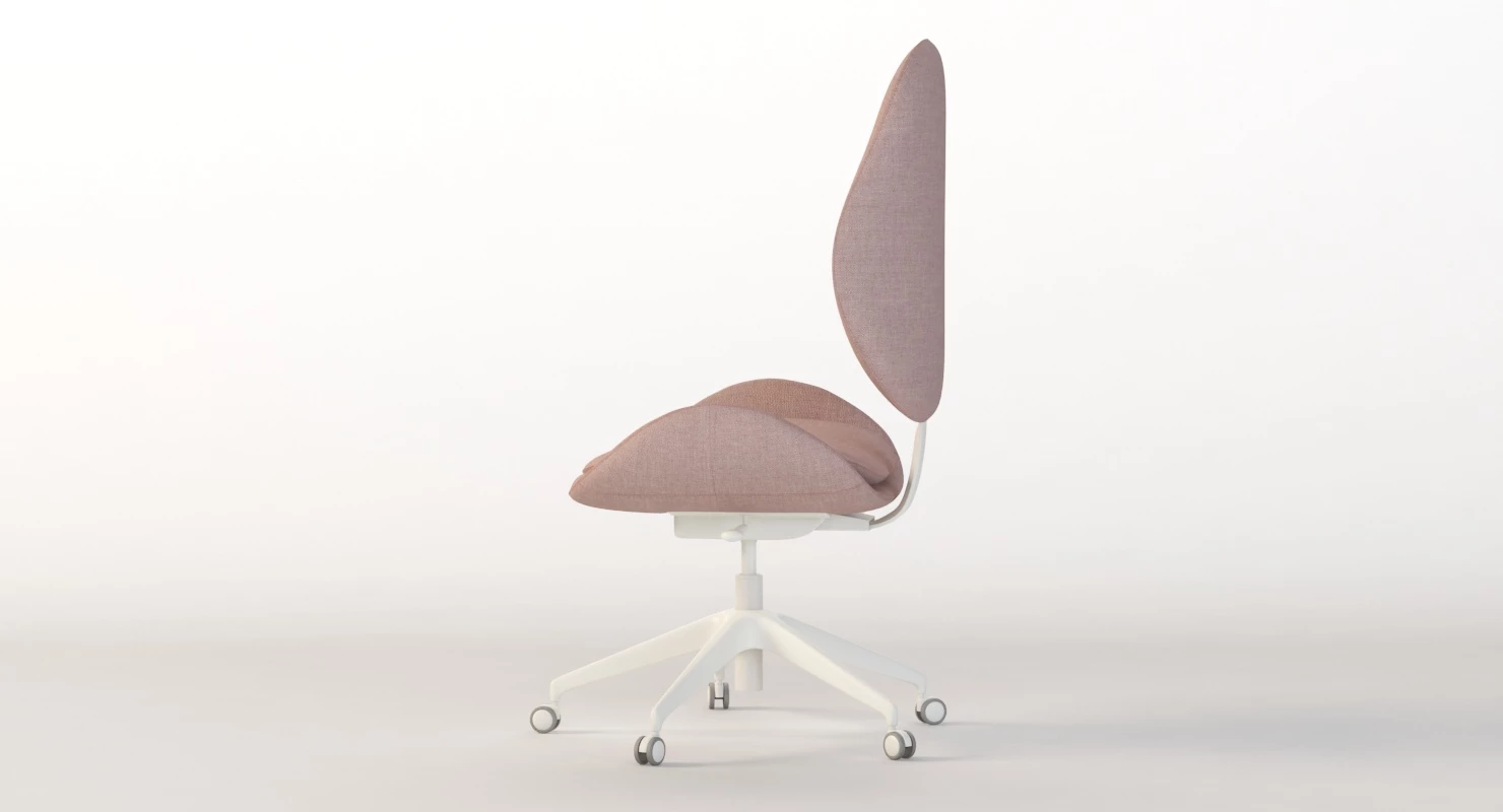 Ikea Hattefjall Swivel Chair 3D Model_06