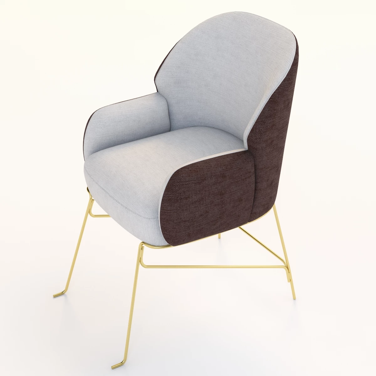 Beetley Armchair 3D Model_08