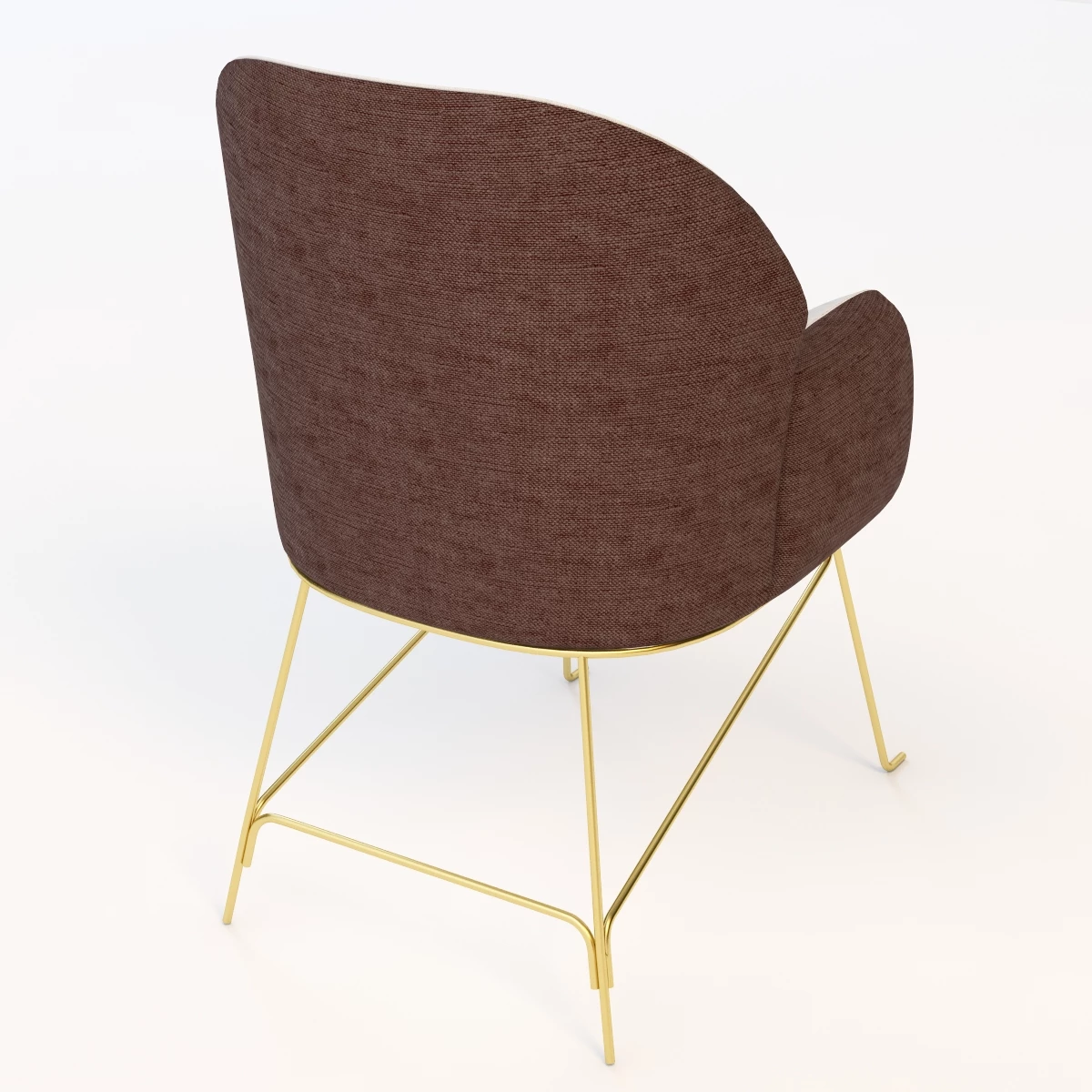 Beetley Armchair 3D Model_06