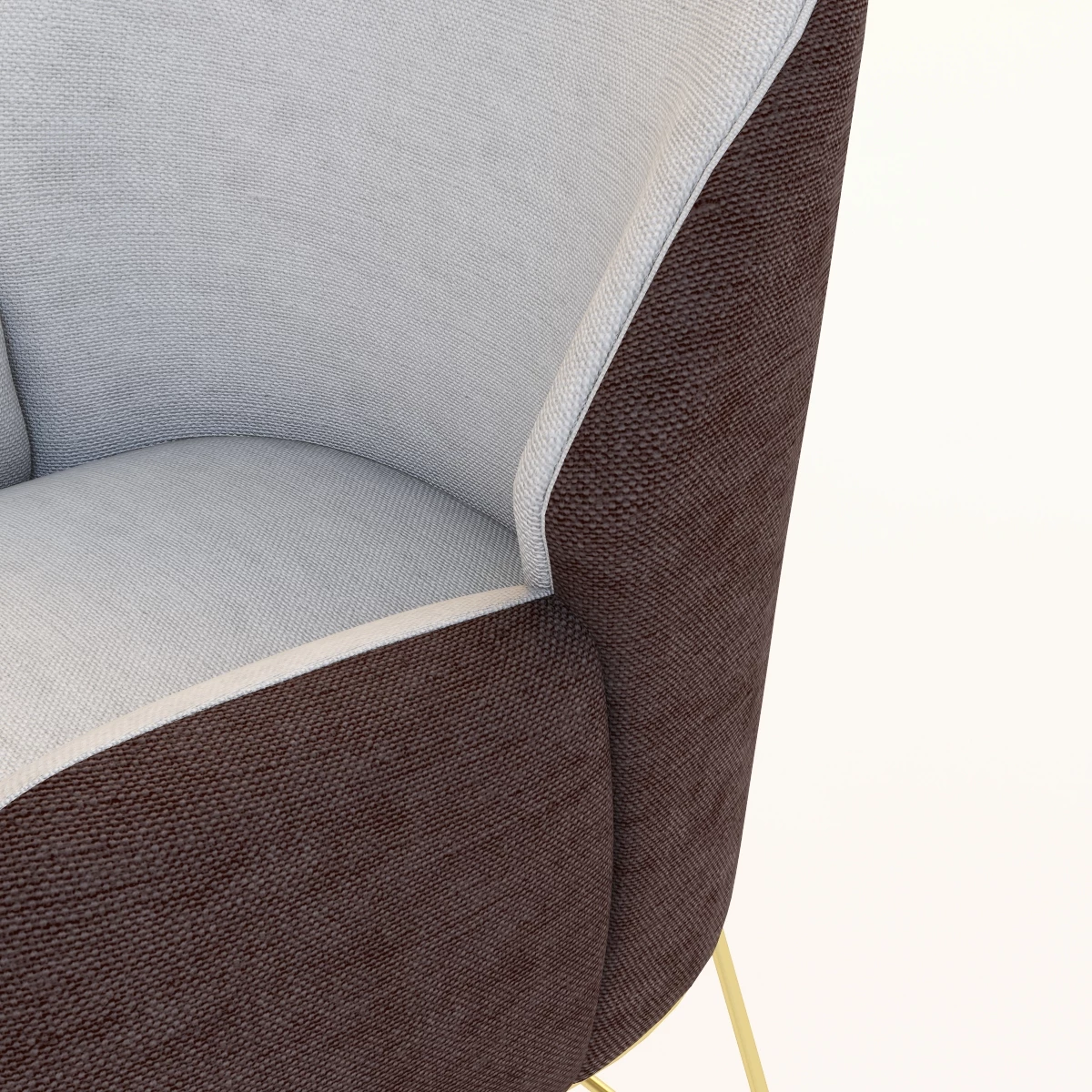 Beetley Armchair 3D Model_07