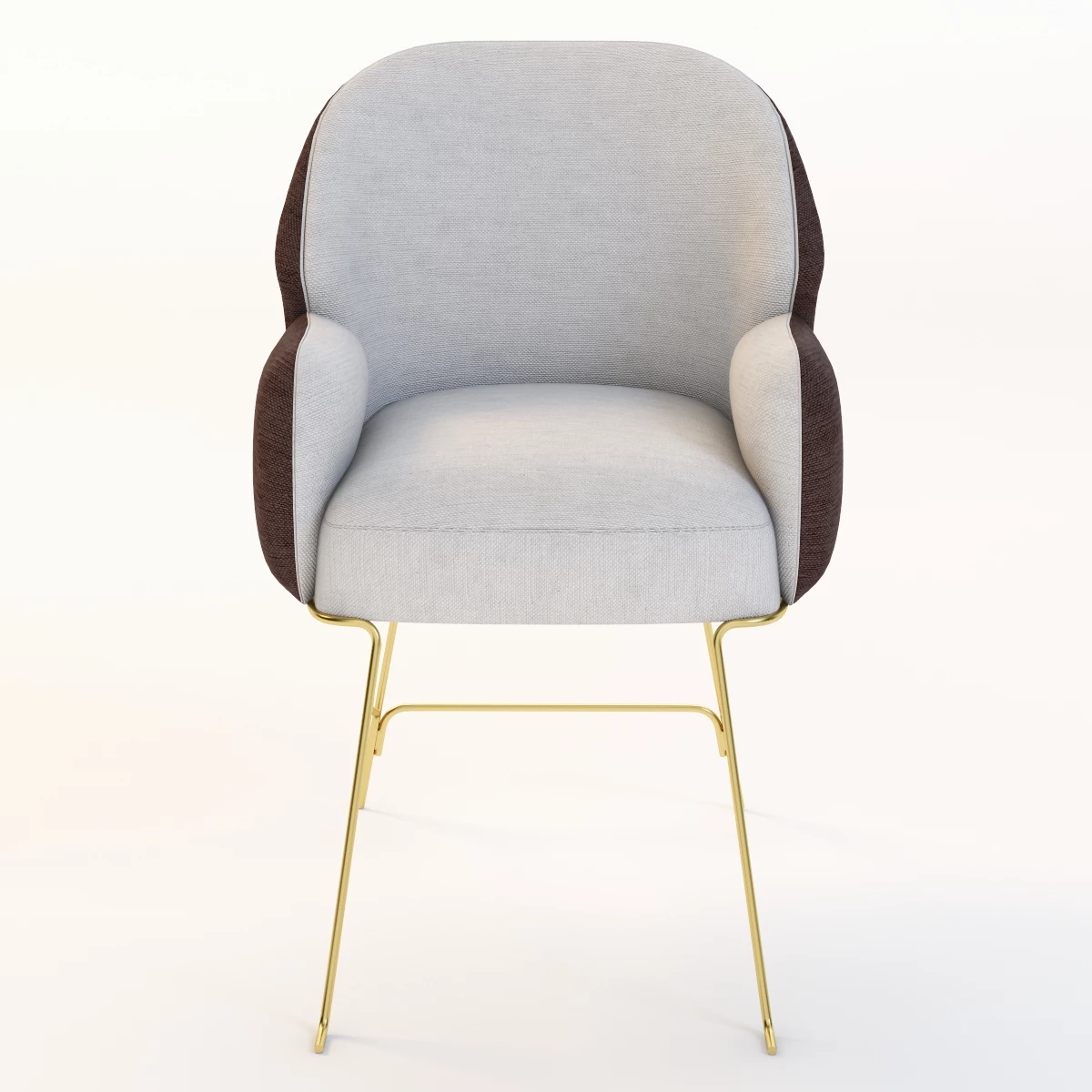 Beetley Armchair 3D Model_010