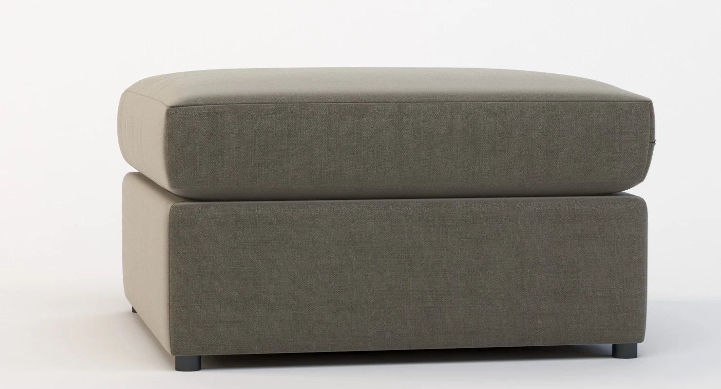 Bassett Beckham Pit Ottoman Pouf 3D Model_07