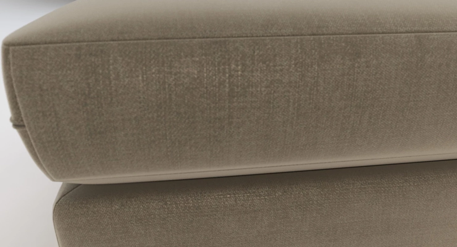 Bassett Beckham Pit Ottoman Pouf 3D Model_012