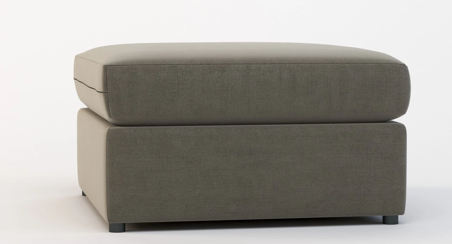 Bassett Beckham Pit Ottoman Pouf 3D Model_04