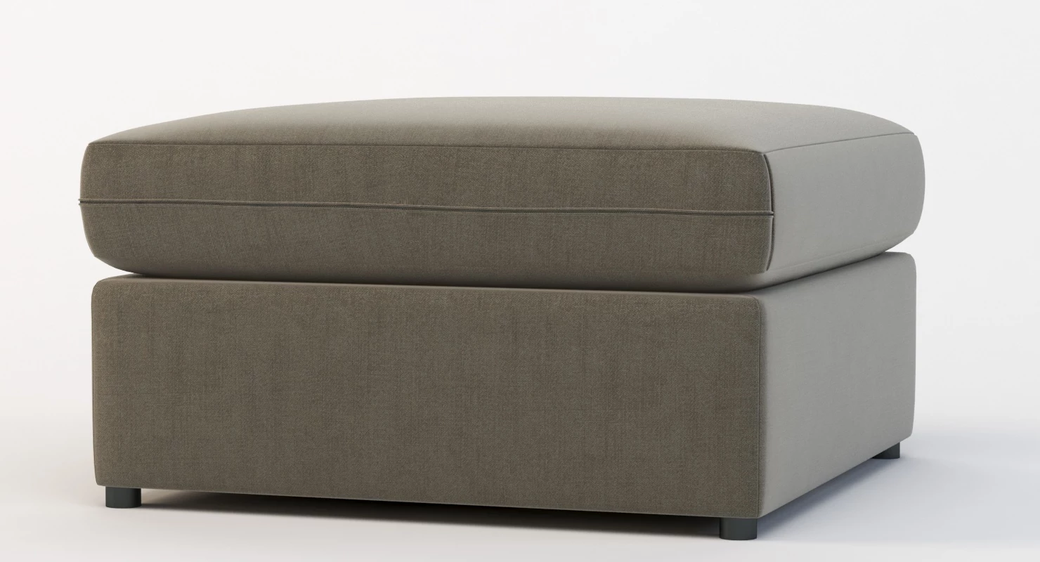 Bassett Beckham Pit Ottoman Pouf 3D Model_05