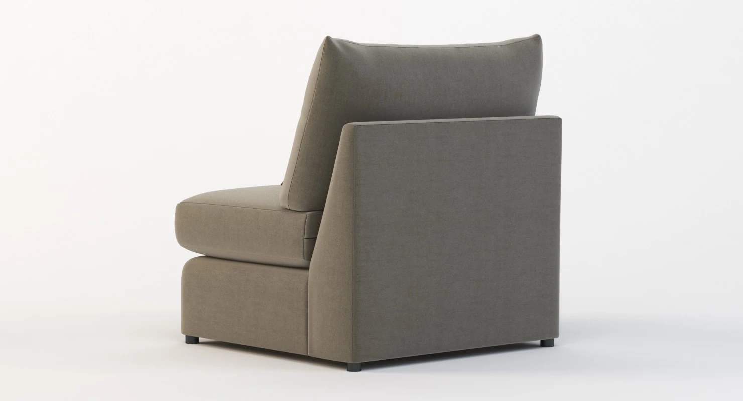 Bassett Beckham Pit Sectional Sofa Center Module 3D Model_03