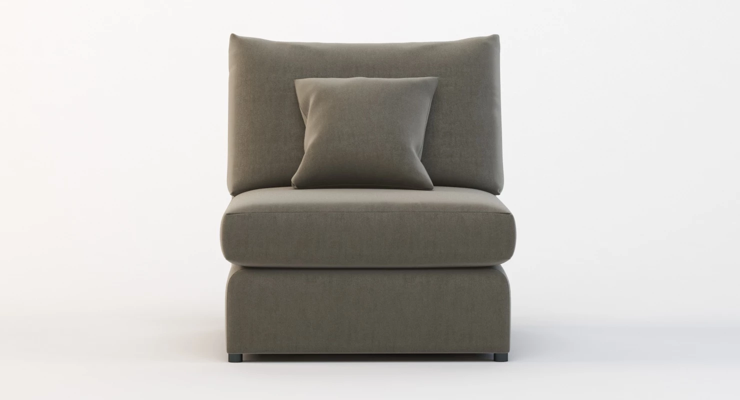 Bassett Beckham Pit Sectional Sofa Center Module 3D Model_012
