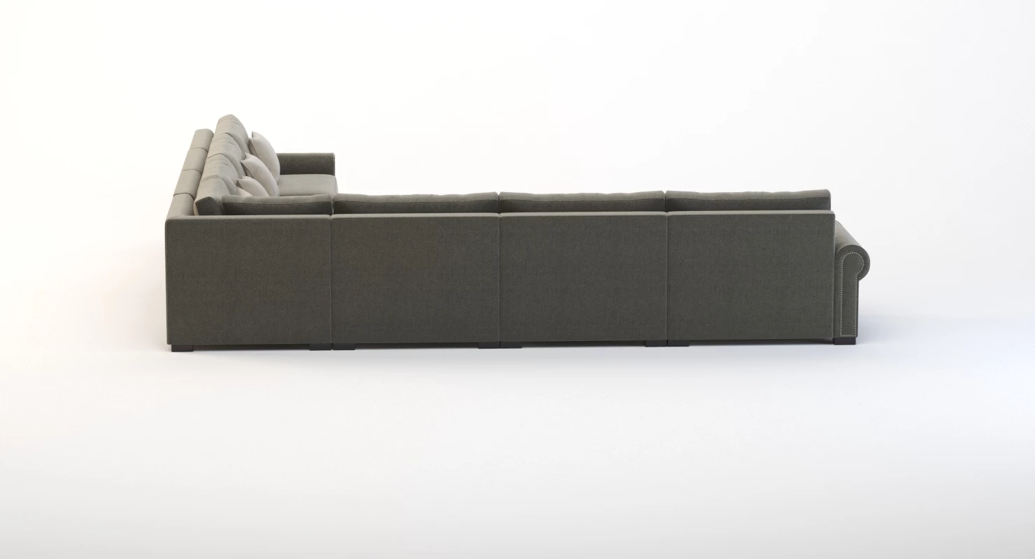 Darby Home Co Lebanon Modular Sectional Corner Sofa Seven Seater 3D Model_01