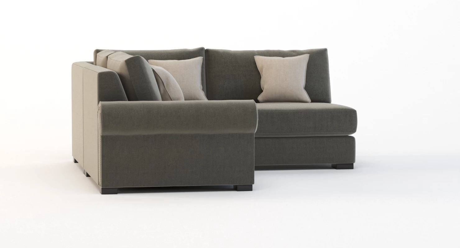 Lebanon Modular Sectional Corner Left Arm Sofa Darby Home Co 3D Model_09