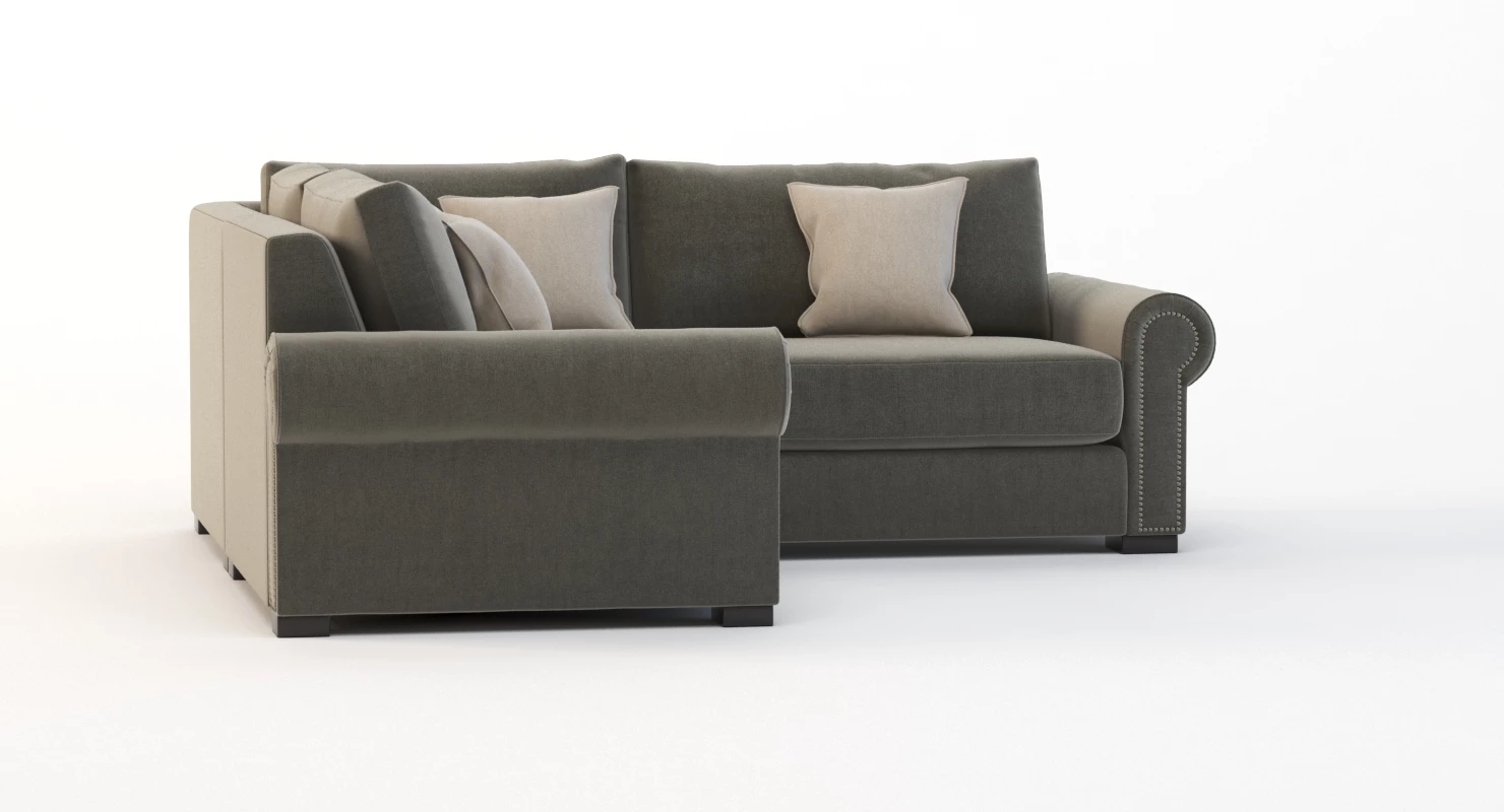 Lebanon Modular Sectional Corner Sofa Darby Home Co 3D Model_07