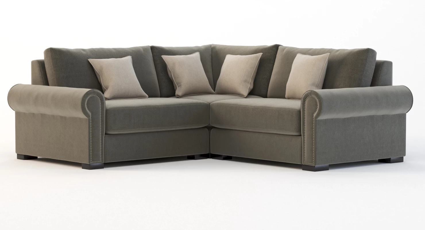 Lebanon Modular Sectional Corner Sofa Darby Home Co 3D Model_08
