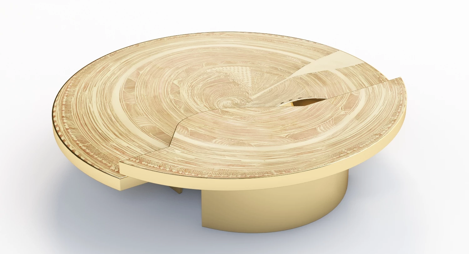 Armand Jonckers Planter Coffee Table 3D Model_09