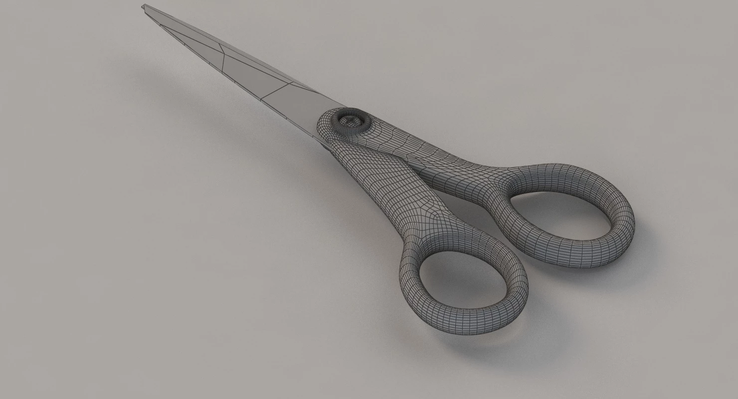 Fiskars Softgrip Scissors 3D Model_06