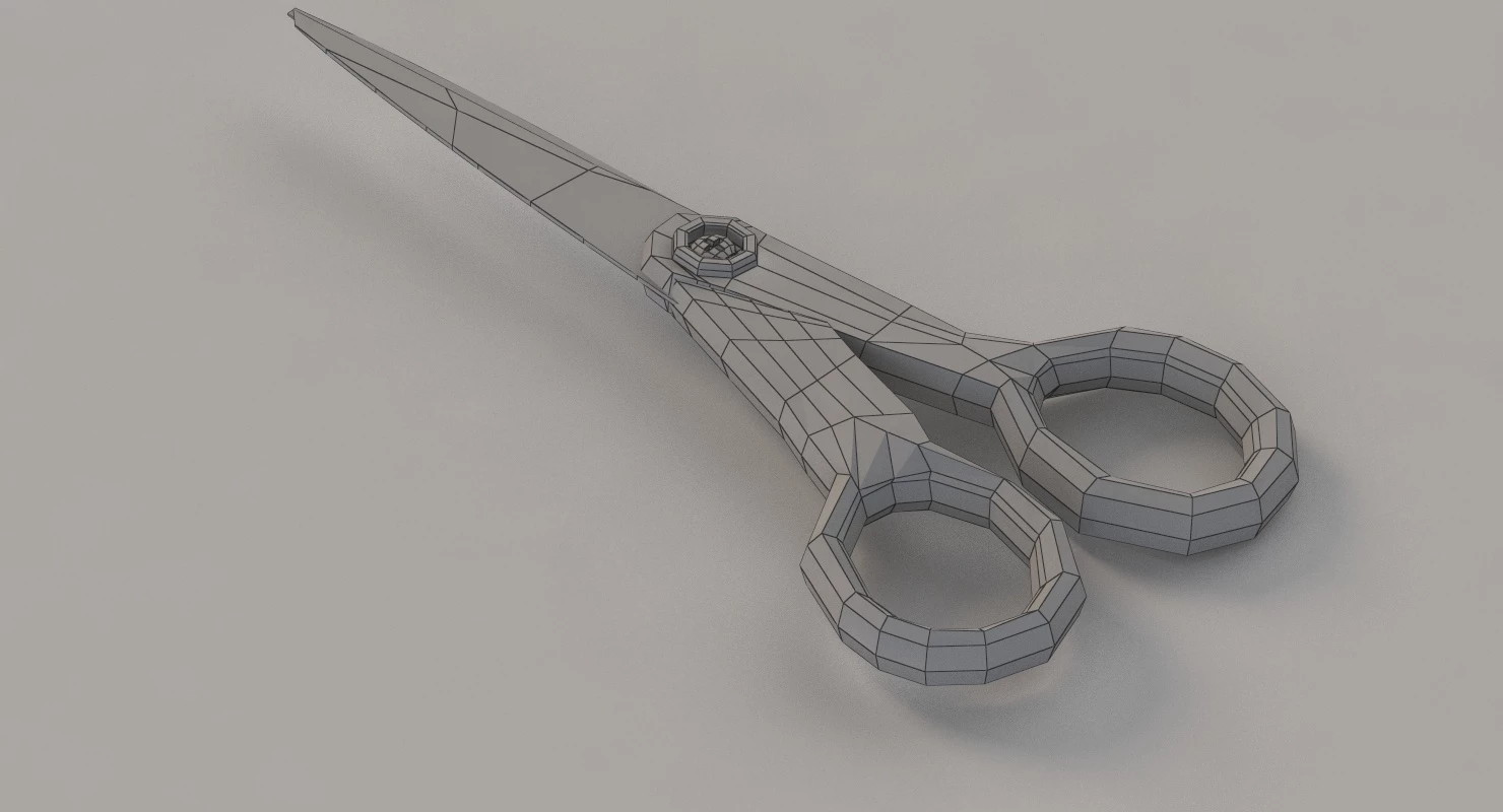 Fiskars Softgrip Scissors 3D Model_05
