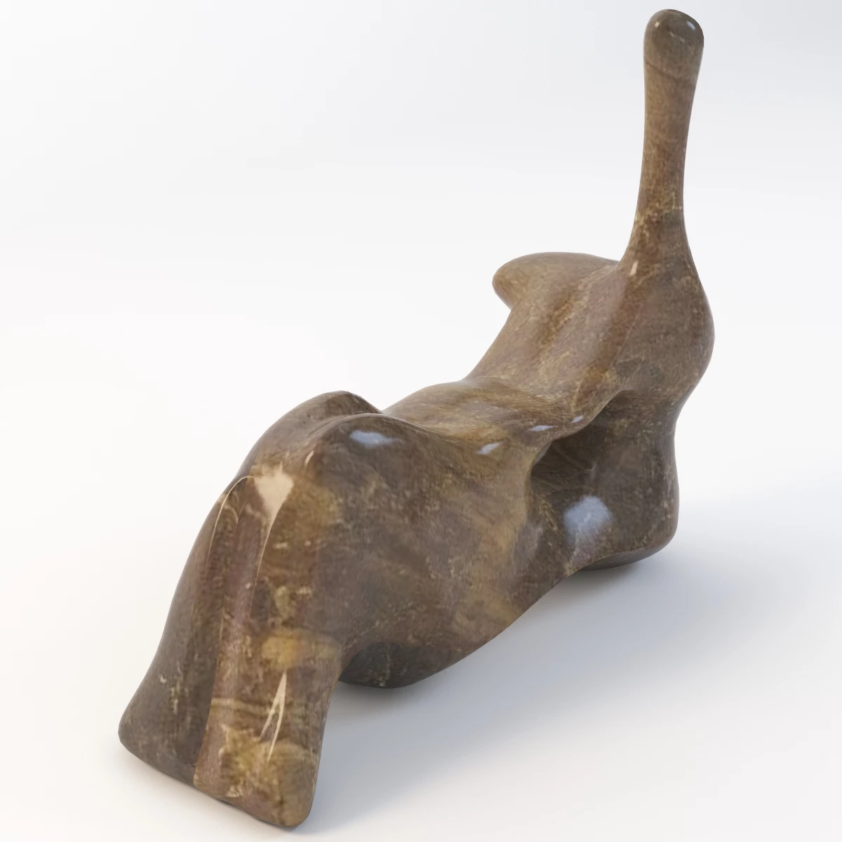Henry Moore Artwork Sculpture 3D Model_09