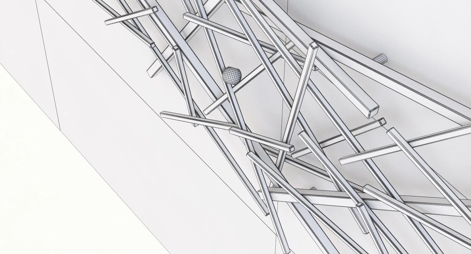Jeff Owen Wall Sculpture artwork 3D Model_05