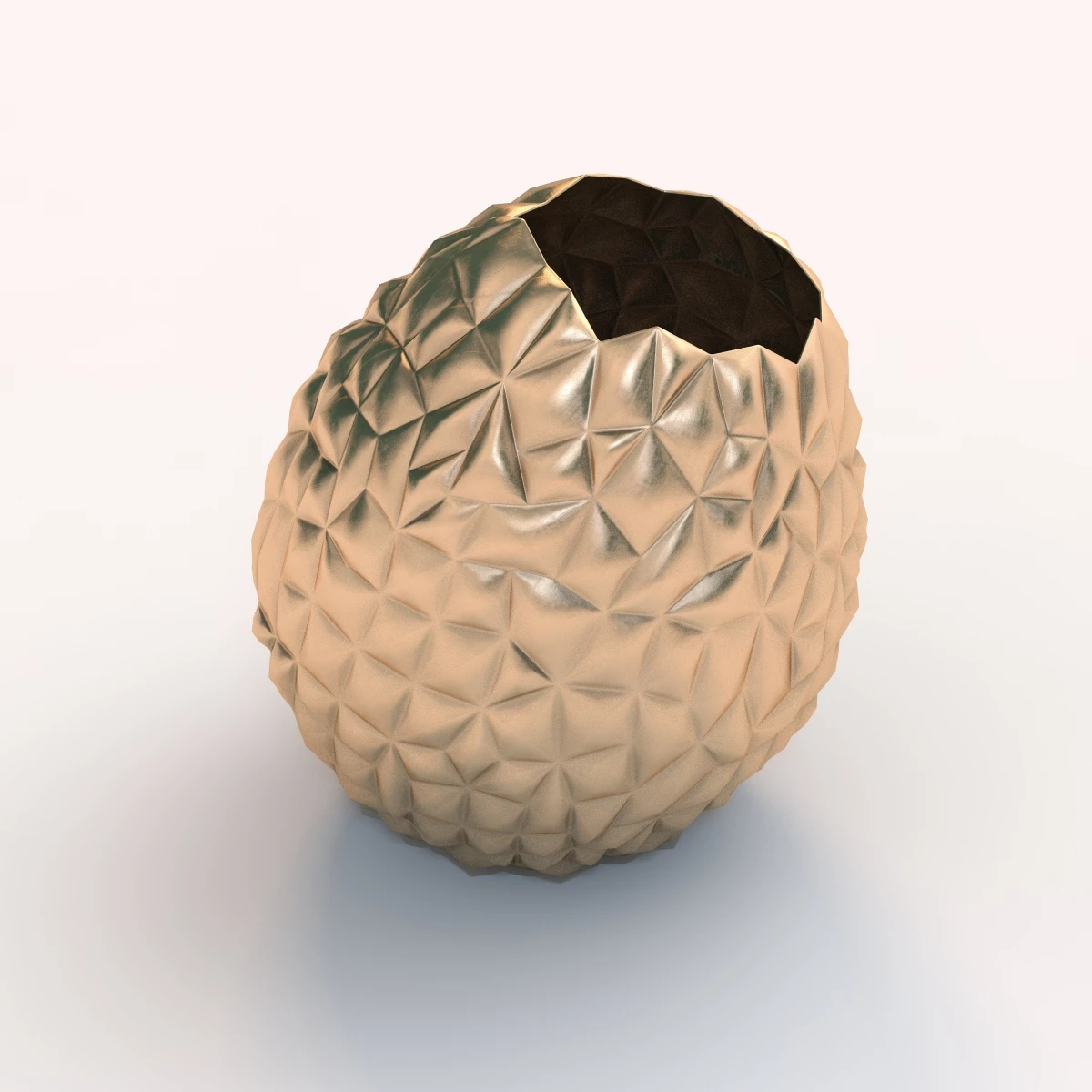 Unique Tufted Vase 3D Model_09