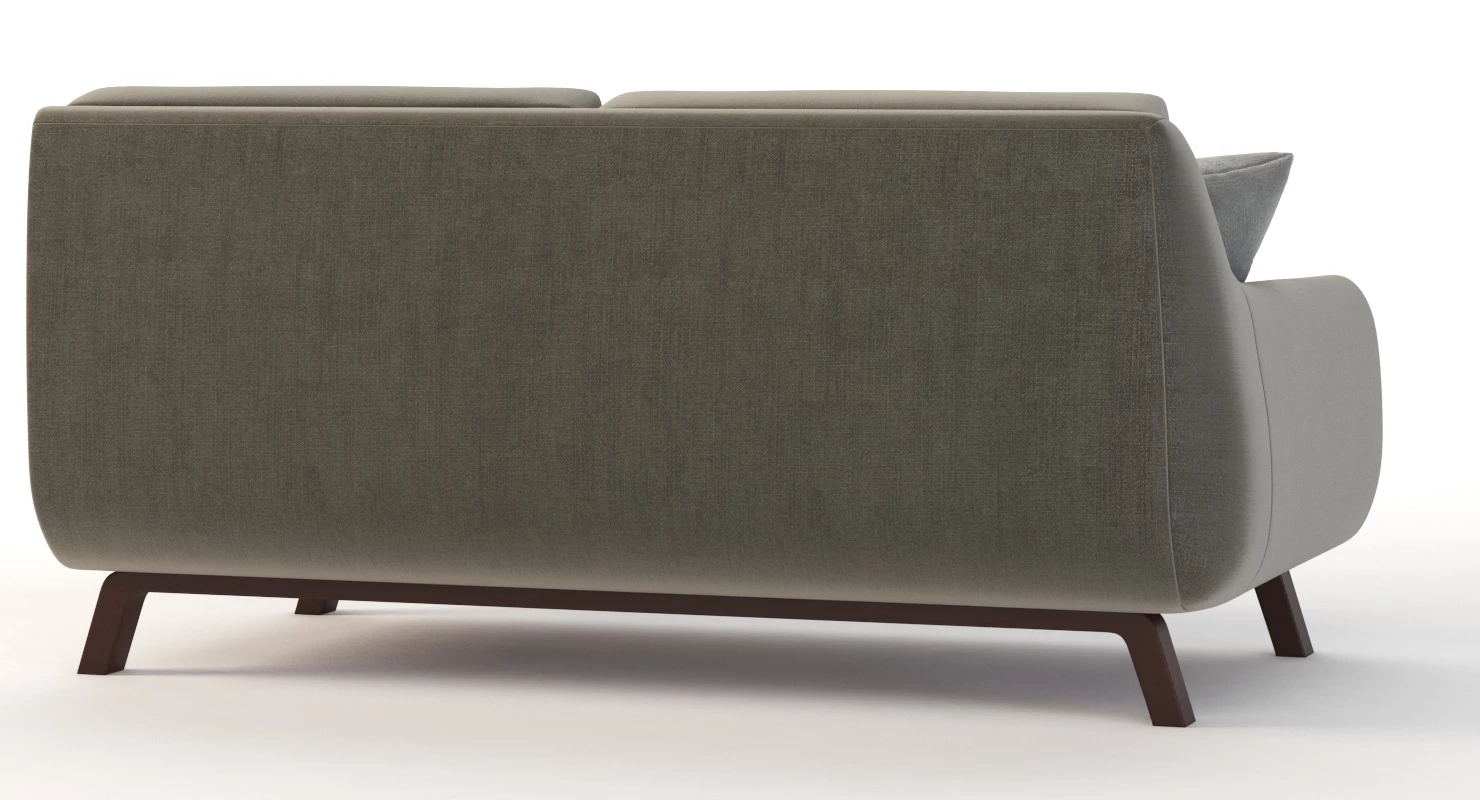 Joybird Calhoun Sectional Two Seater Corner Left Right Module 3D Model_06