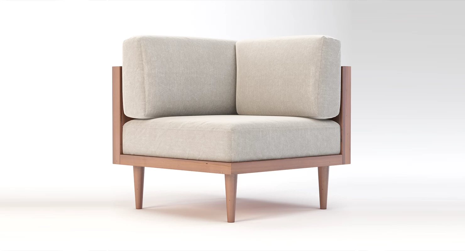 Bellanest Soto Modular Sectional Sofa Corner Chair Module 3D Model_01
