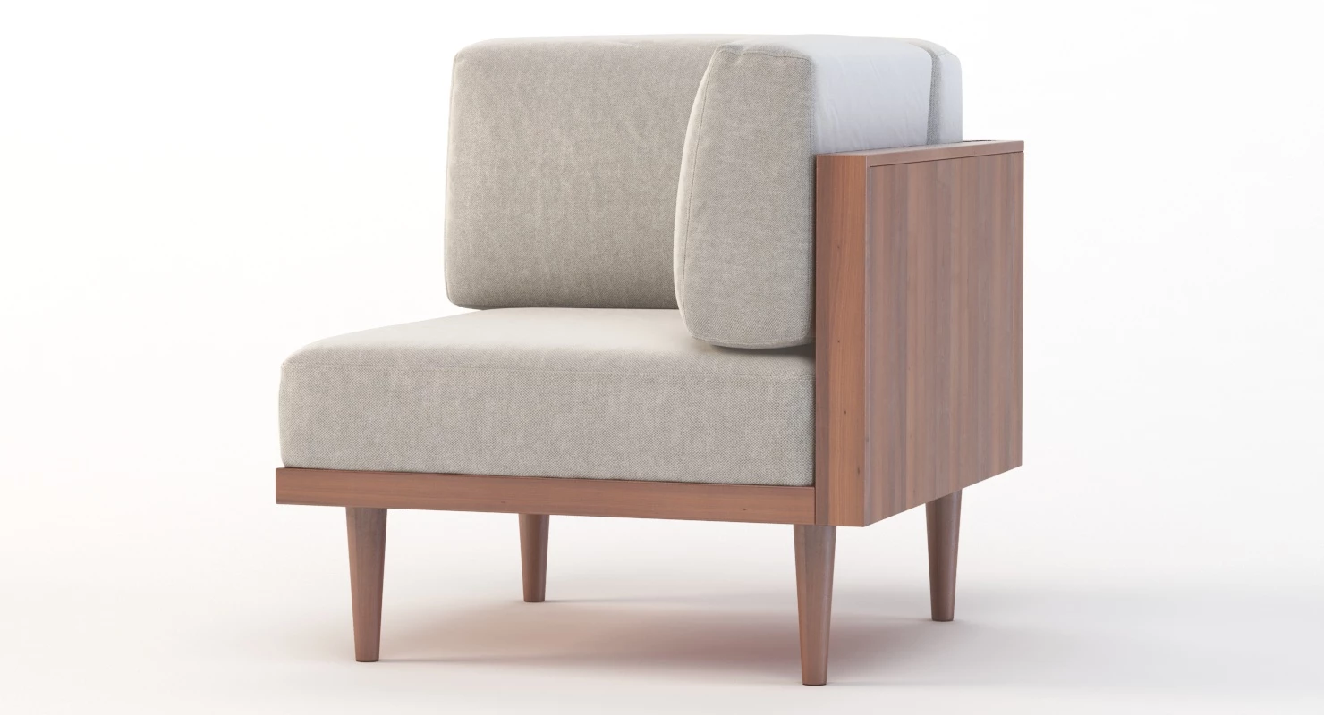 Bellanest Soto Modular Sectional Sofa Corner Chair Module 3D Model_08