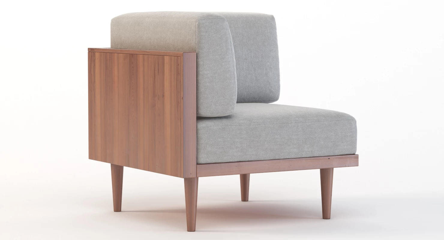 Bellanest Soto Modular Sectional Sofa Corner Chair Module 3D Model_04