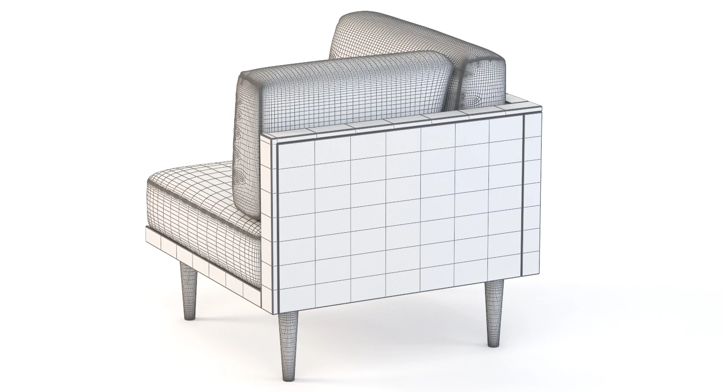 Bellanest Soto Modular Sectional Sofa Corner Chair Module 3D Model_011