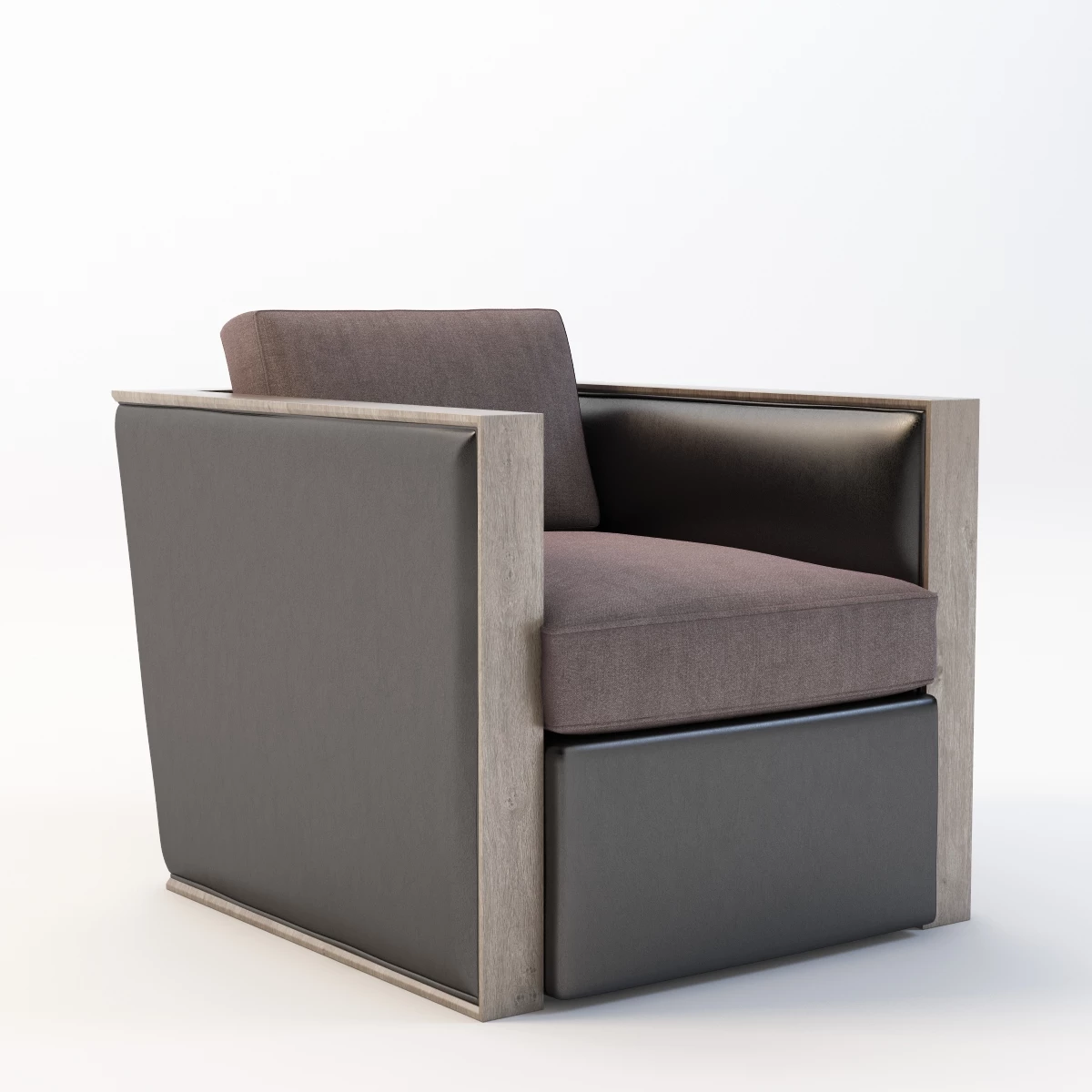 Andrew Lounge Chair 9500d by Bright Chair 3D Model_01
