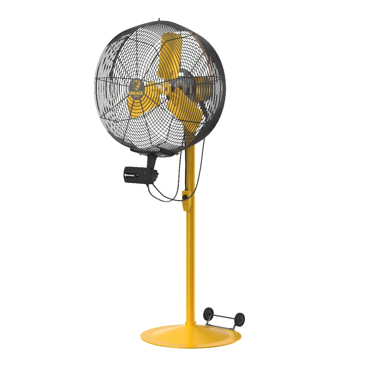 AirEye Pedestal Mount fan By Big Ass Fans 3D Model_01
