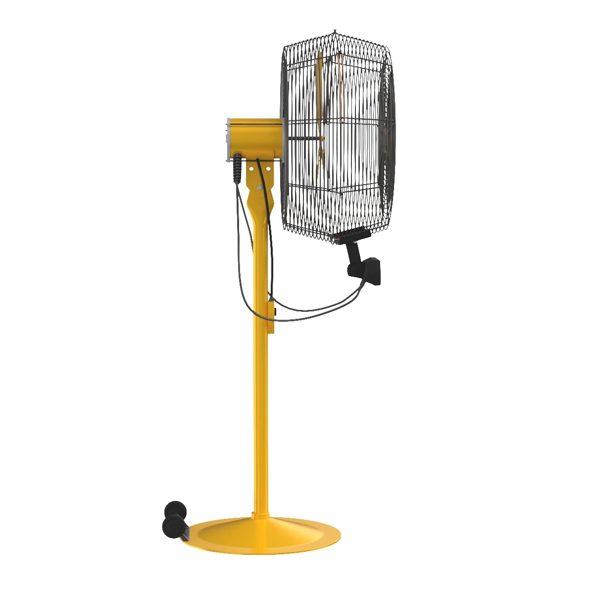 AirEye Pedestal Mount fan By Big Ass Fans 3D Model_03