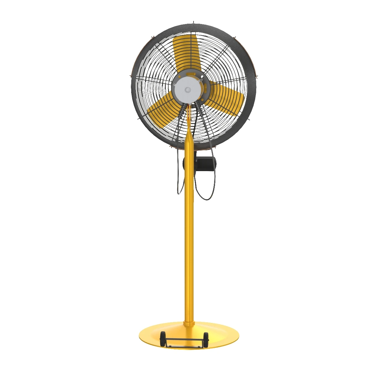 AirEye Pedestal Mount fan By Big Ass Fans 3D Model_04
