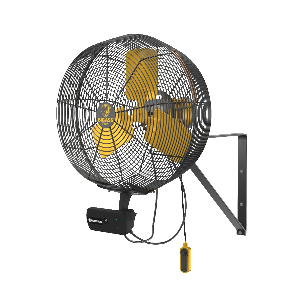 AirEye Wall Mount fan By Big Ass Fans 3D Model_01