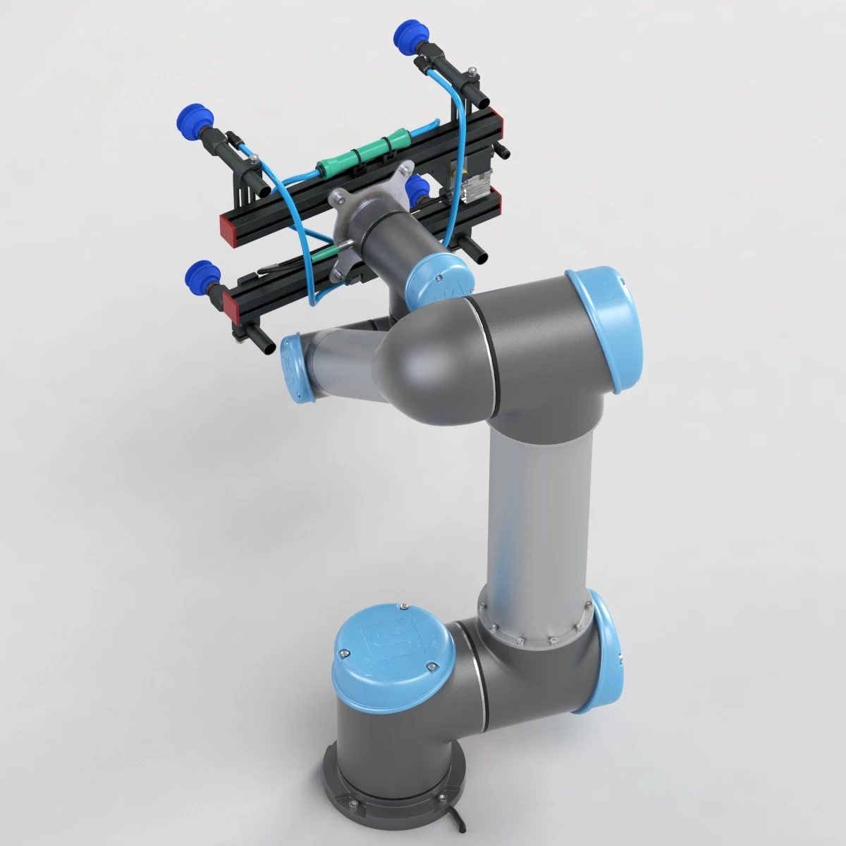 UR5 with Gimatic KIT-UR-V End Of The Arm Tool 3D Model_03
