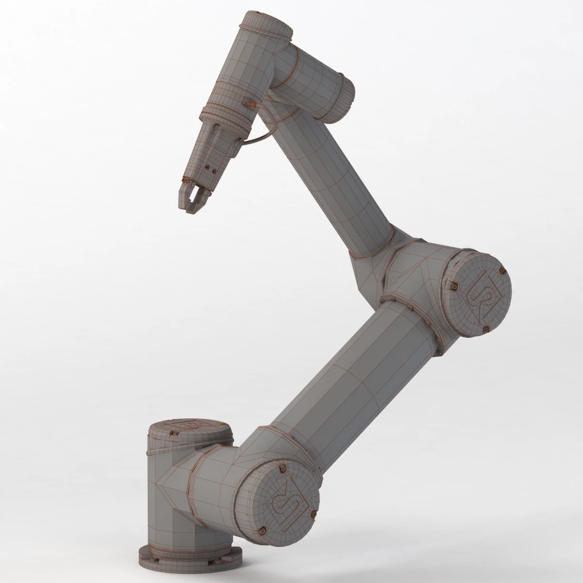 UR5 with Hitbot Electric Gripper 3D Model_06