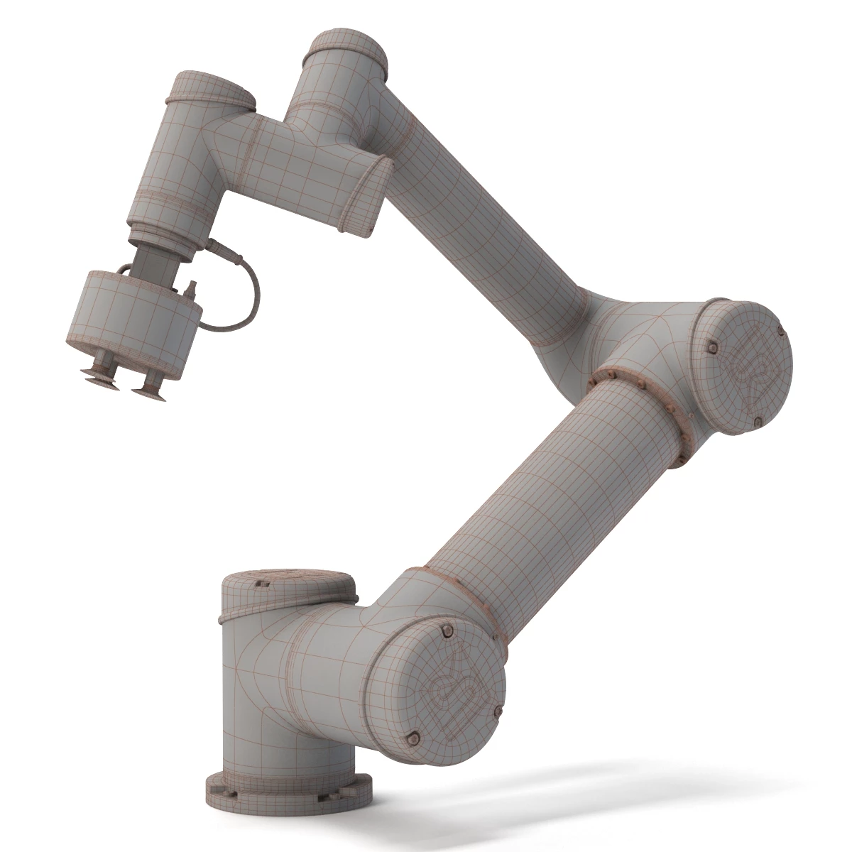 UR5 with The Collaborative Robot Vacuum Tool from Bimba 3D Model_06