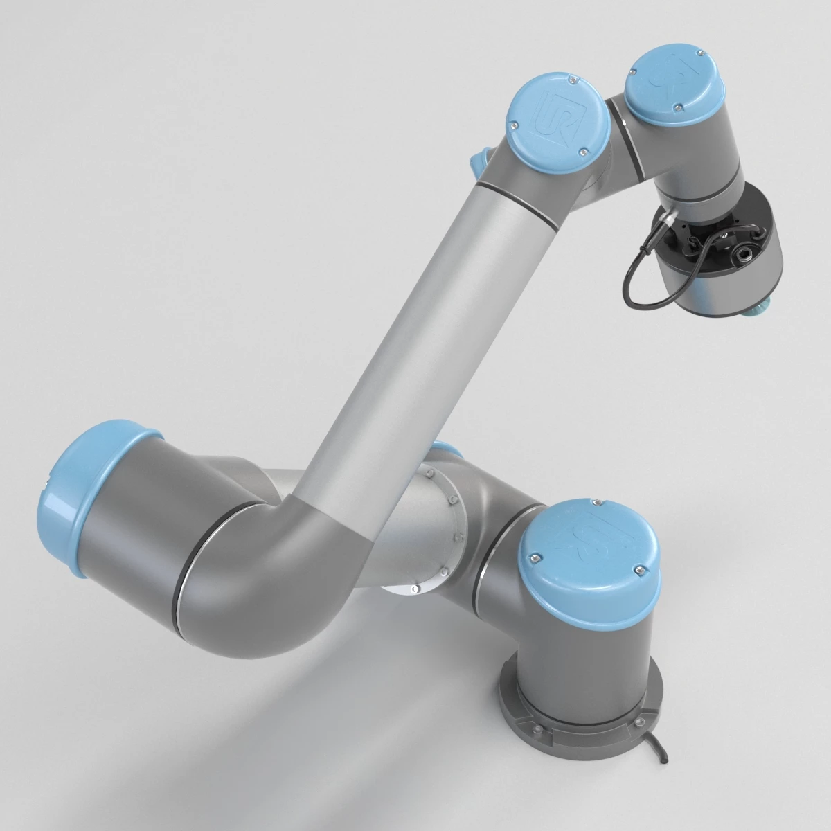 UR5 with The Collaborative Robot Vacuum Tool from Bimba 3D Model_03