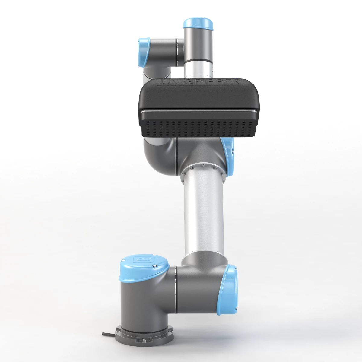 UR5 with UniGripper CoLight Collaborative Gripper 3D Model_04