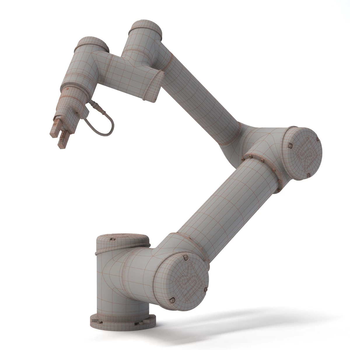 UR5 with Zimmer Group Collaborative Gripper 3D Model_06