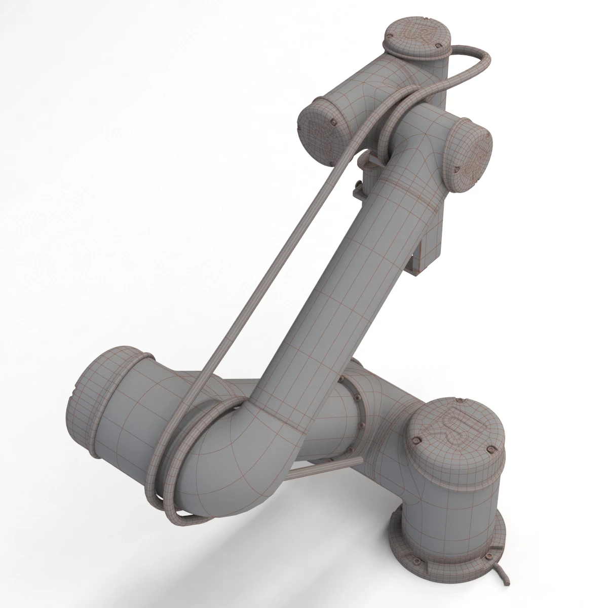 UR10 with Fancort Dispense Kit 3D Model_07