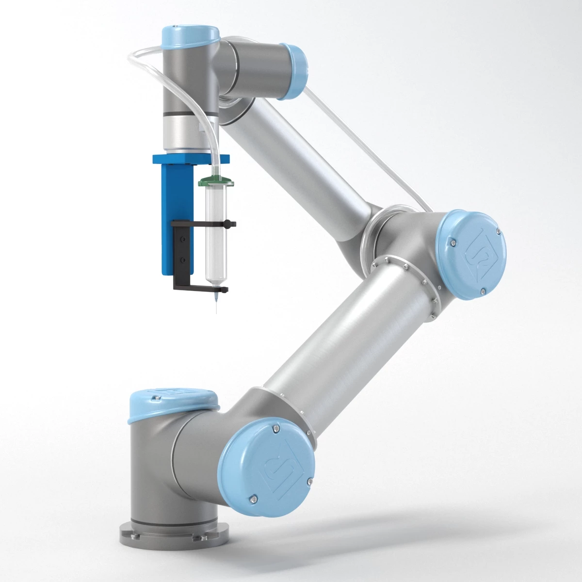 UR10 with Fancort Dispense Kit 3D Model_01