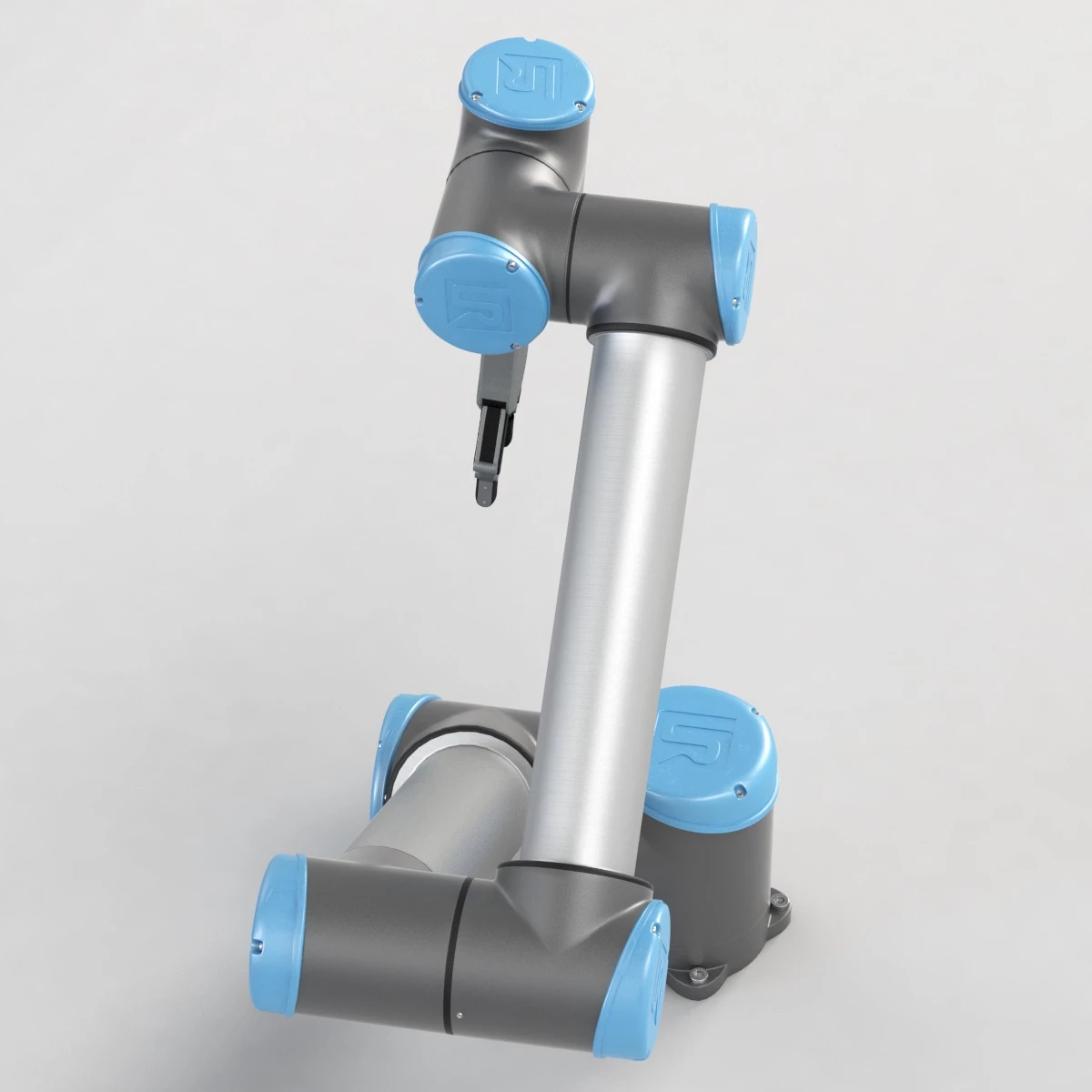 UR10 with OnRobot RG2 Flexible Collaborative Gripper 3D Model_03