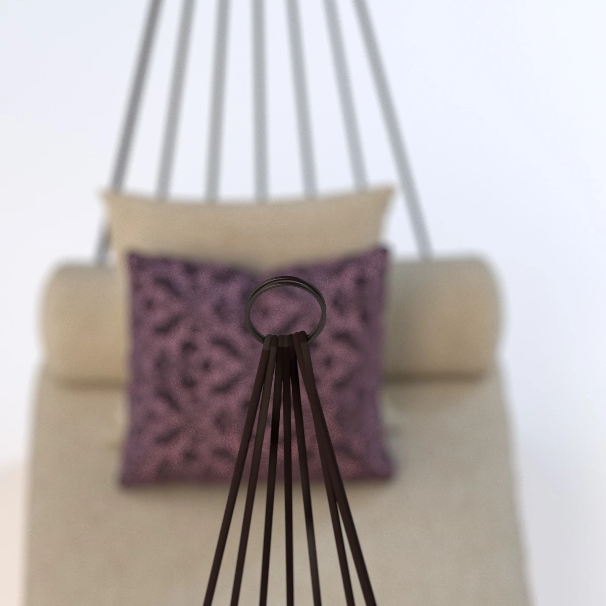 Patio Swing Sofa 3D Model_012