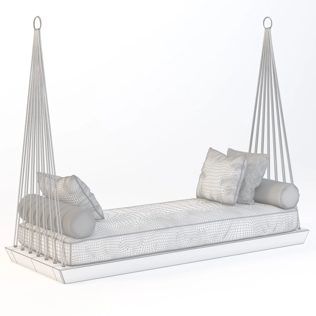 Patio Swing Sofa 3D Model_03