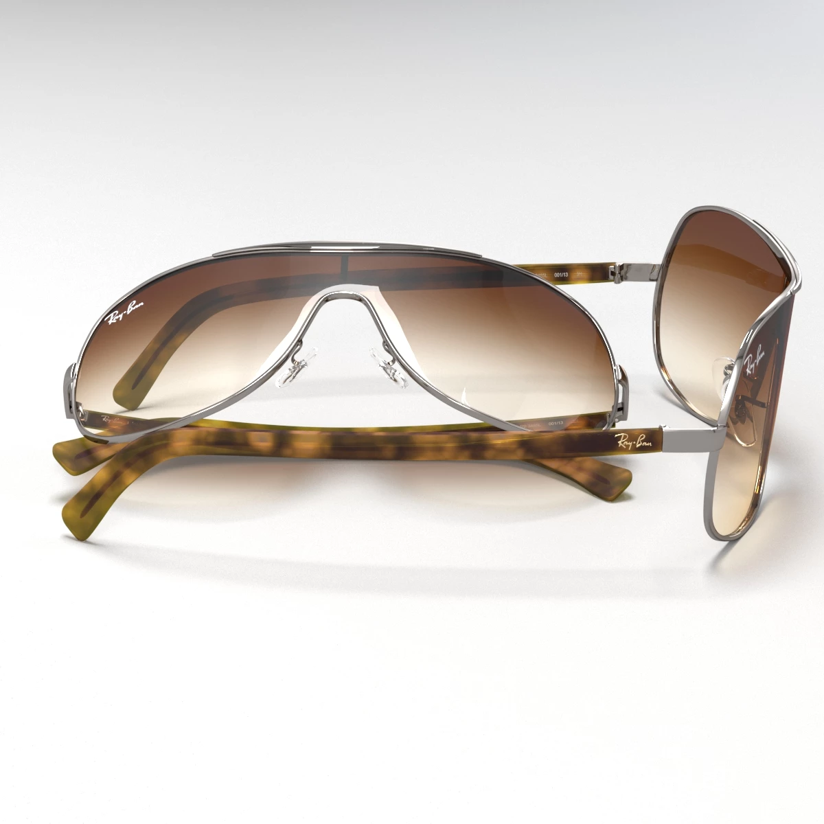 Ray-Ban 3455L 3D Model_03