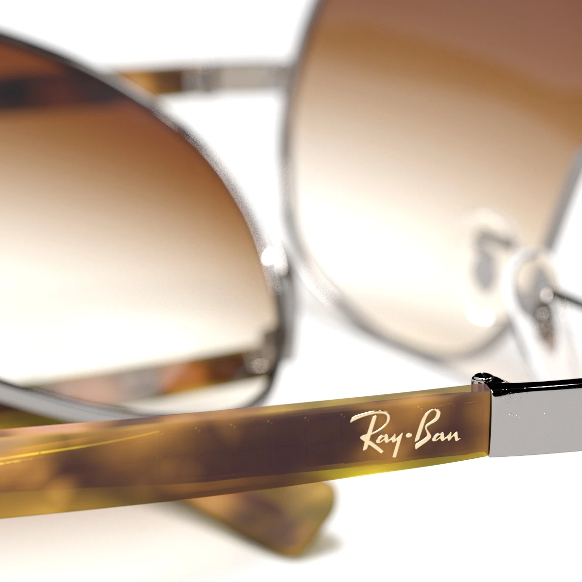 Ray-Ban 3455L 3D Model_06